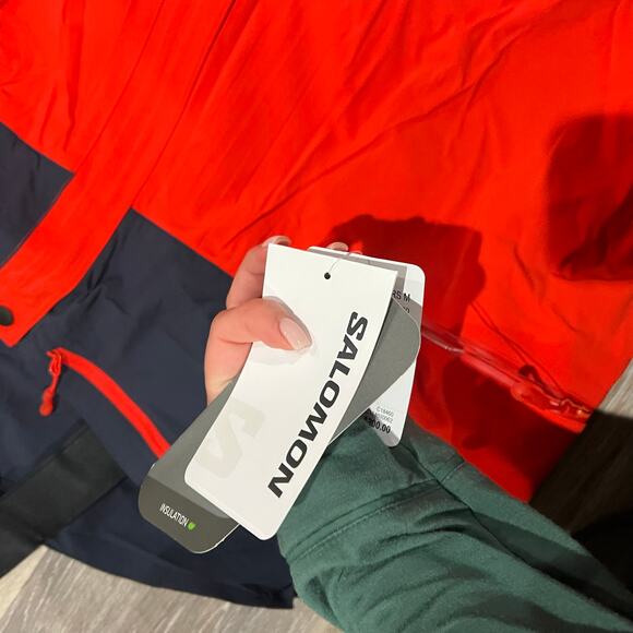 Salomon BRILLIANT SUSPENDERS Men's Pants Snow WaterProof Ski Pants 3XL - Picture 3 of 11